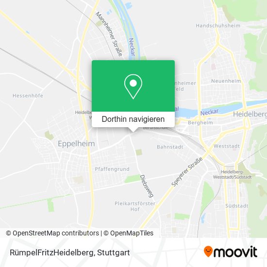 RümpelFritzHeidelberg Karte