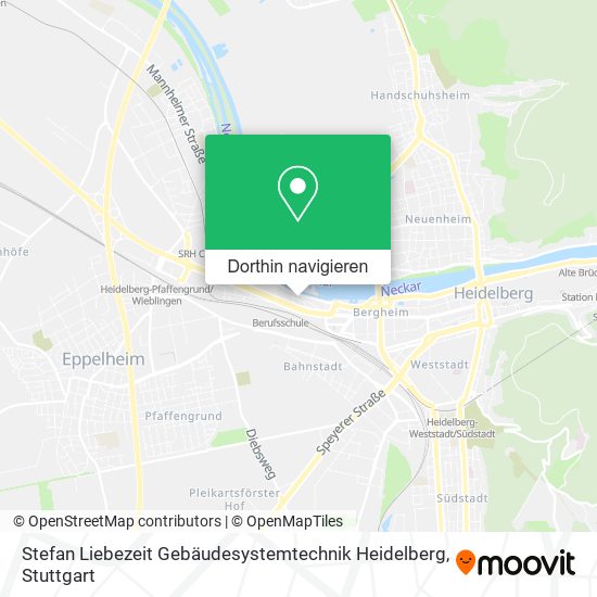 Stefan Liebezeit Gebäudesystemtechnik Heidelberg Karte