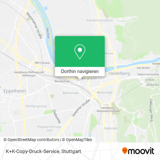 K+K-Copy-Druck-Service Karte