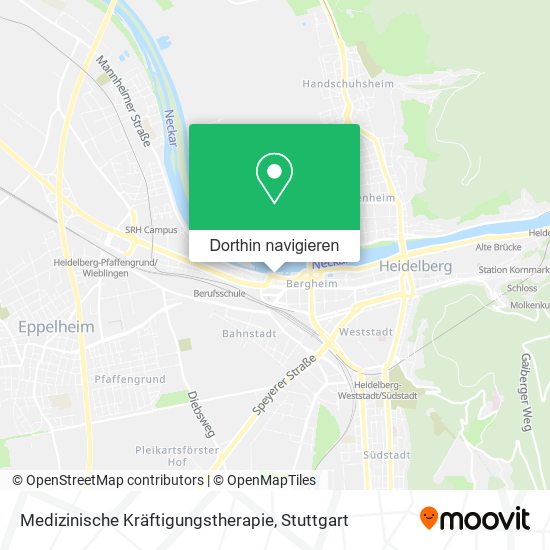 Medizinische Kräftigungstherapie Karte