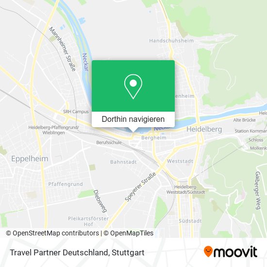 Travel Partner Deutschland Karte