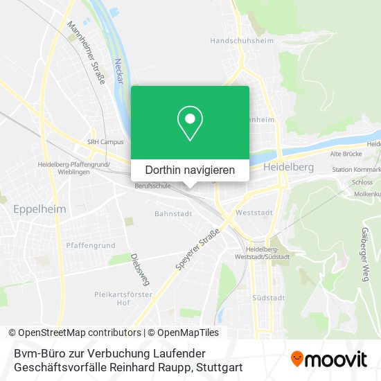 Bvm-Büro zur Verbuchung Laufender Geschäftsvorfälle Reinhard Raupp Karte