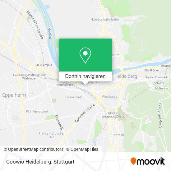 Coowio Heidelberg Karte