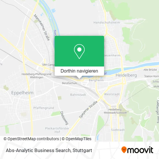 Abs-Analytic Business Search Karte