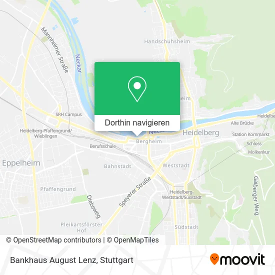 Bankhaus August Lenz Karte