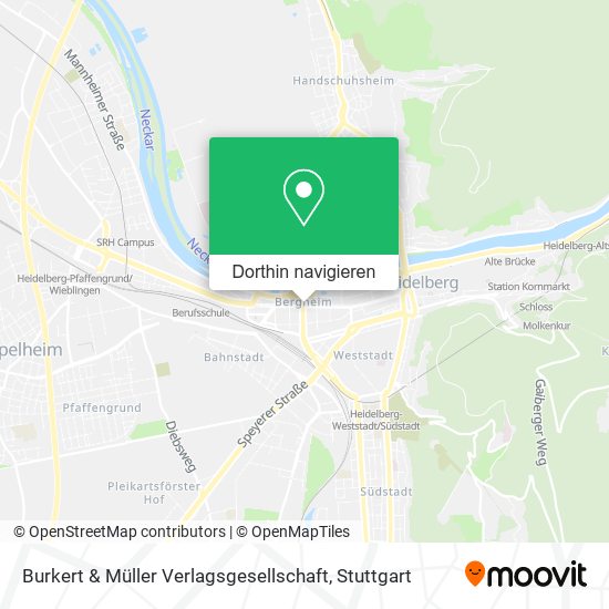 Burkert & Müller Verlagsgesellschaft Karte
