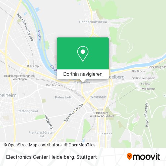 Electronics Center Heidelberg Karte