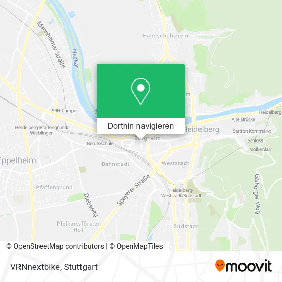 VRNnextbike Karte