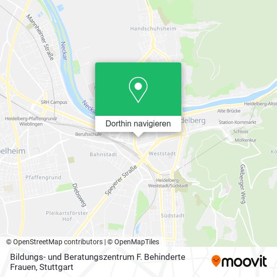 Bildungs- und Beratungszentrum F. Behinderte Frauen Karte