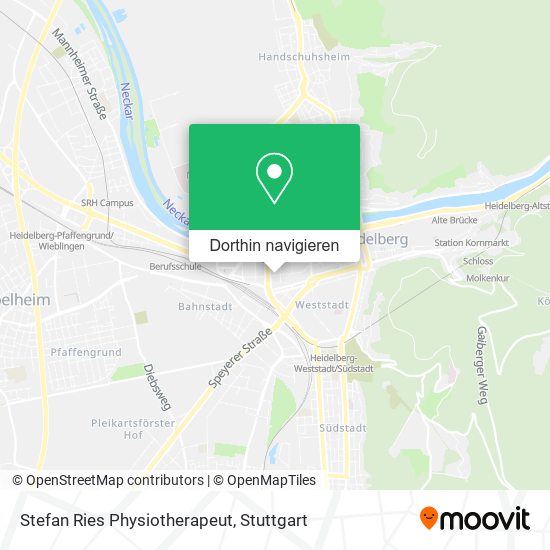 Stefan Ries Physiotherapeut Karte