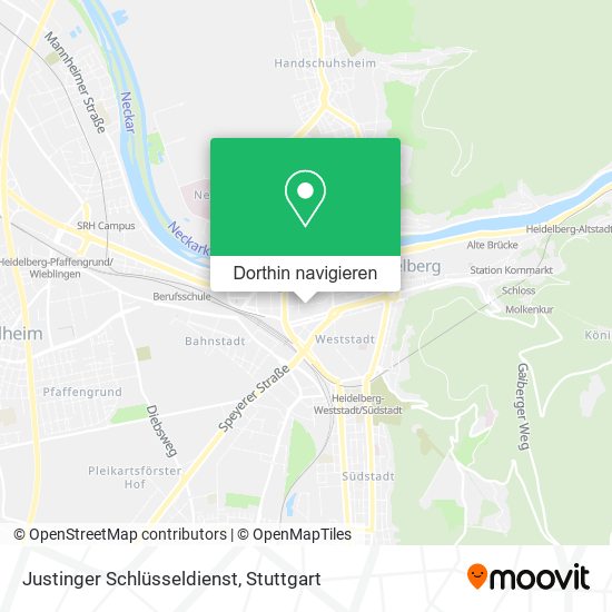 Justinger Schlüsseldienst Karte