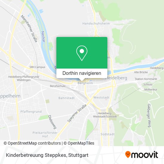 Kinderbetreuung Steppkes Karte