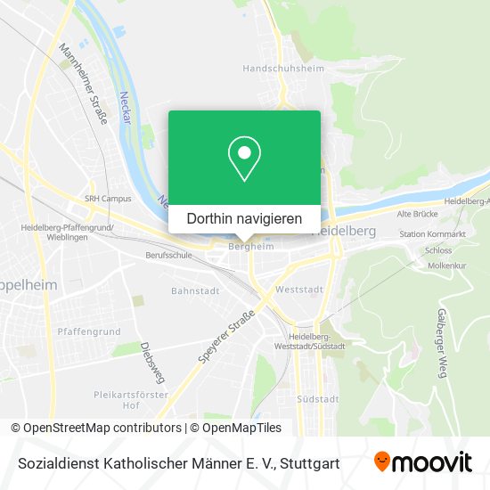 Sozialdienst Katholischer Männer E. V. Karte