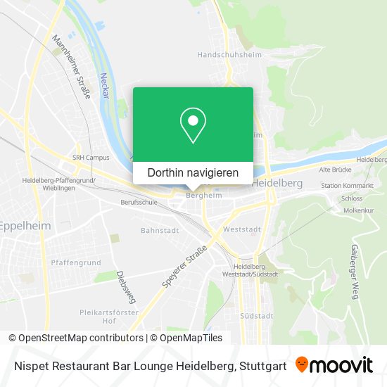 Nispet Restaurant Bar Lounge Heidelberg Karte