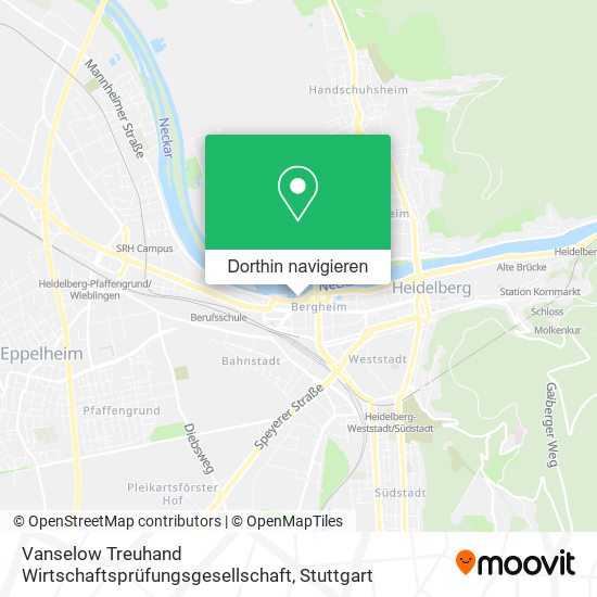 Vanselow Treuhand Wirtschaftsprüfungsgesellschaft Karte