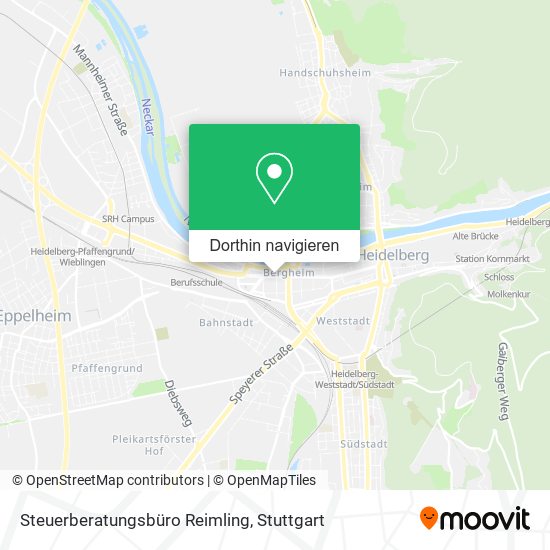 Steuerberatungsbüro Reimling Karte