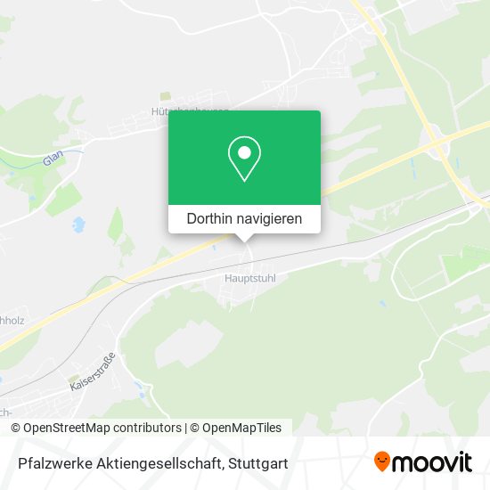 Pfalzwerke Aktiengesellschaft Karte