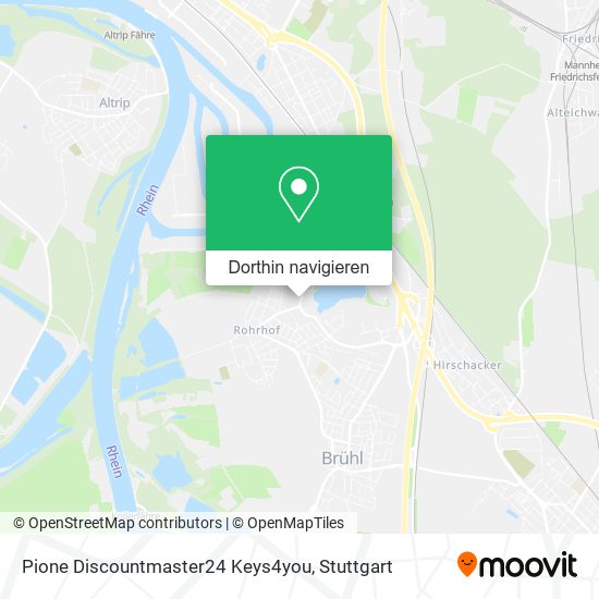Pione Discountmaster24 Keys4you Karte