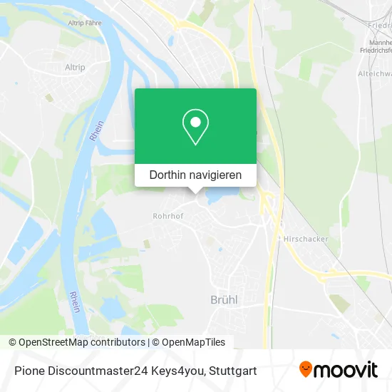 Pione Discountmaster24 Keys4you Karte