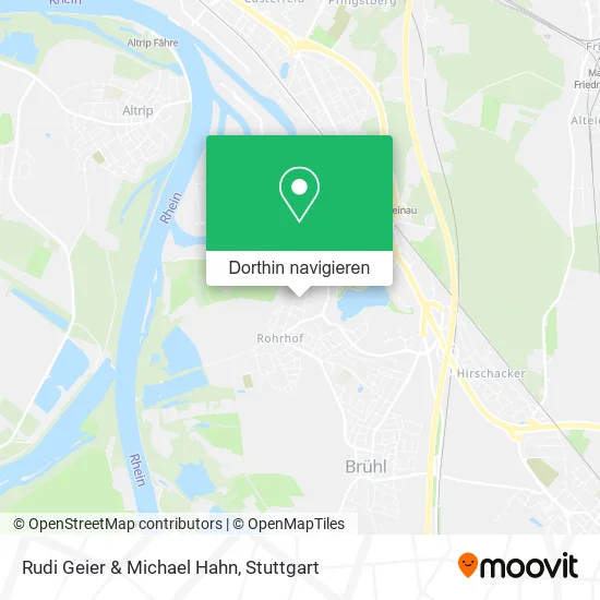 Rudi Geier & Michael Hahn Karte