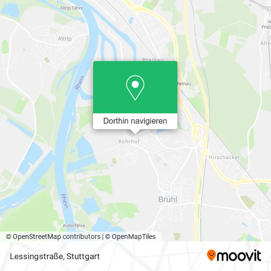 Lessingstraße Karte