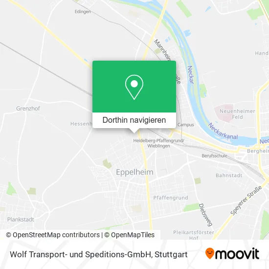 Wolf Transport- und Speditions-GmbH Karte