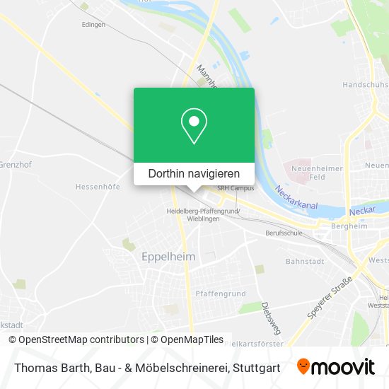Thomas Barth, Bau - & Möbelschreinerei Karte