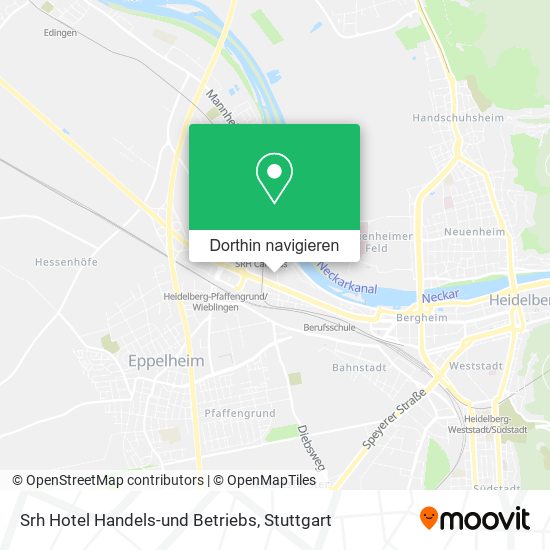 Srh Hotel Handels-und Betriebs Karte