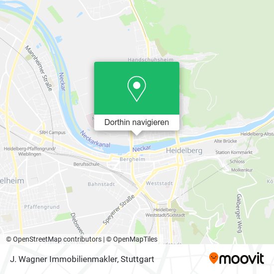 J. Wagner Immobilienmakler Karte