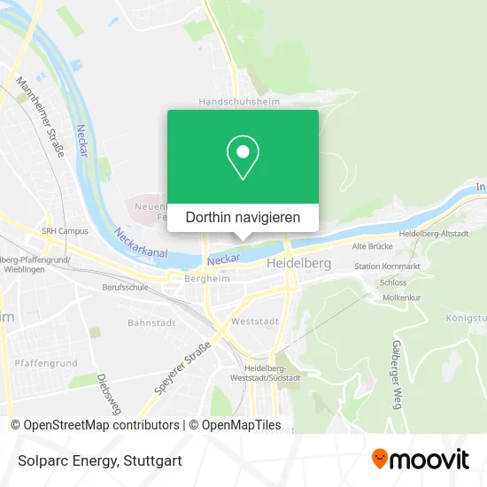 Solparc Energy Karte