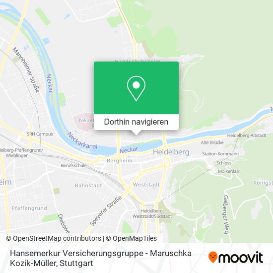 Hansemerkur Versicherungsgruppe - Maruschka Kozik-Müller Karte