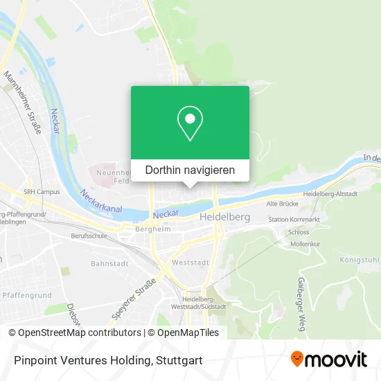 Pinpoint Ventures Holding Karte