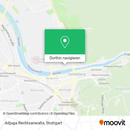 Adjuga Rechtsanwalts Karte