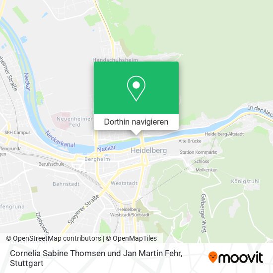 Cornelia Sabine Thomsen und Jan Martin Fehr Karte