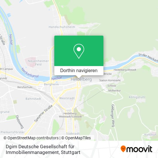 Dgim Deutsche Gesellschaft für Immobilienmanagement Karte