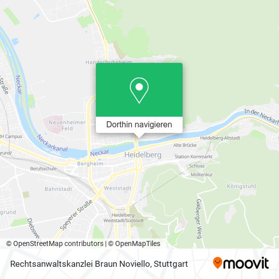 Rechtsanwaltskanzlei Braun Noviello Karte