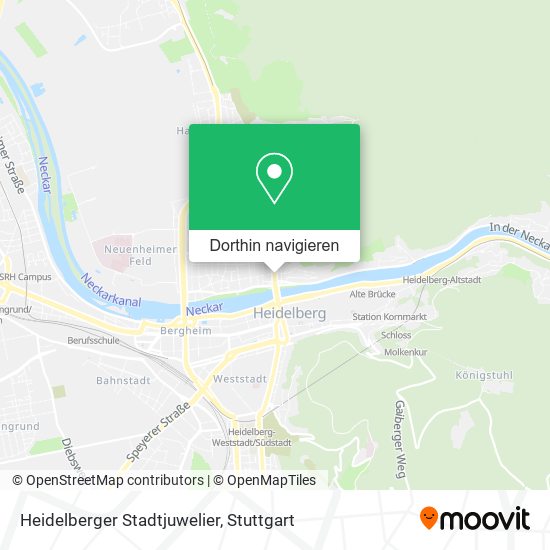 Heidelberger Stadtjuwelier Karte