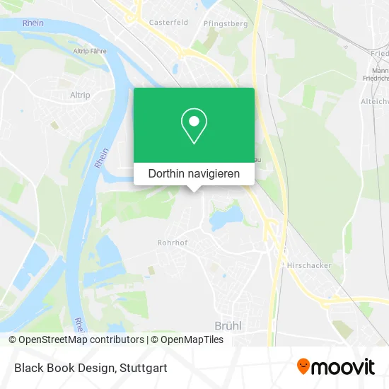 Black Book Design Karte