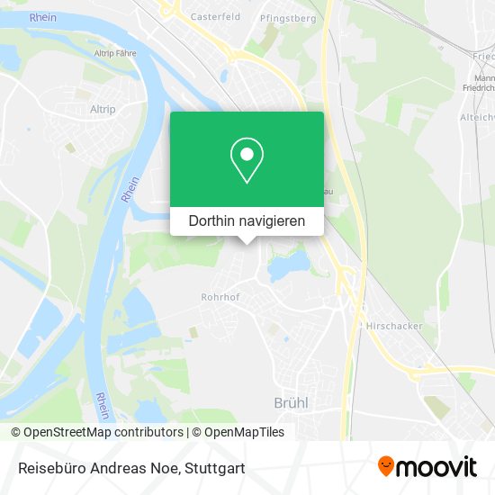 Reisebüro Andreas Noe Karte