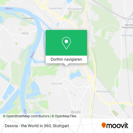 Desivia - the World in 360 Karte