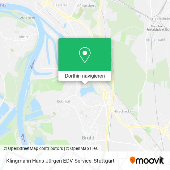 Klingmann Hans-Jürgen EDV-Service Karte