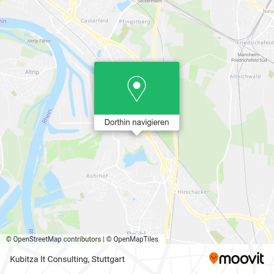 Kubitza It Consulting Karte