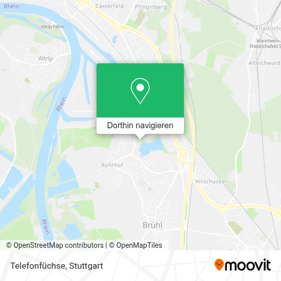 Telefonfüchse Karte