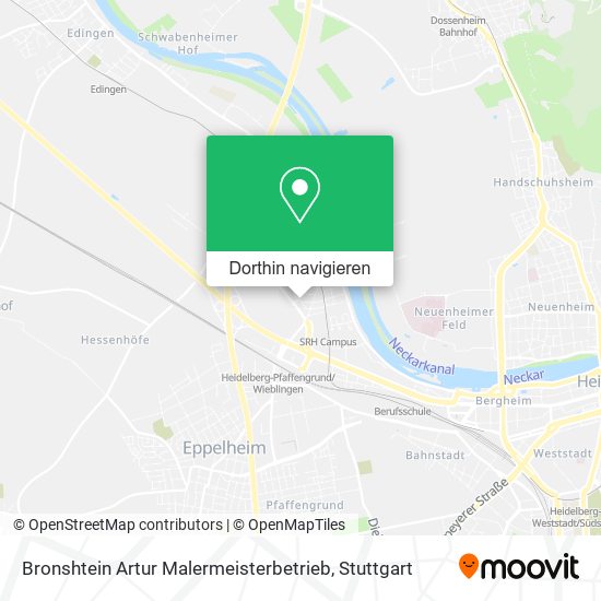 Bronshtein Artur Malermeisterbetrieb Karte