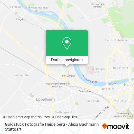 Goldstück Fotografie Heidelberg - Alexa Bachmann Karte