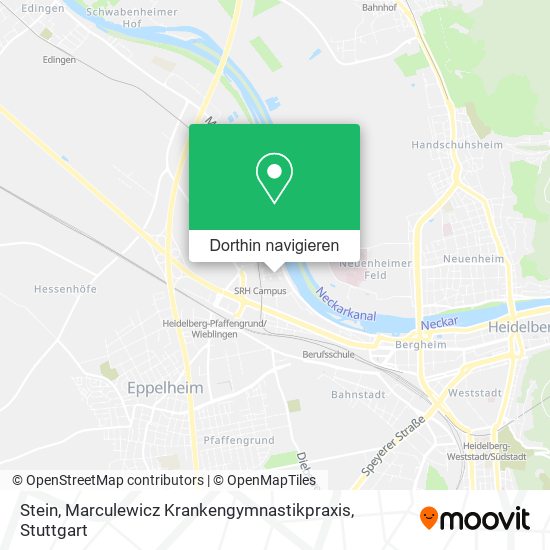 Stein, Marculewicz Krankengymnastikpraxis Karte