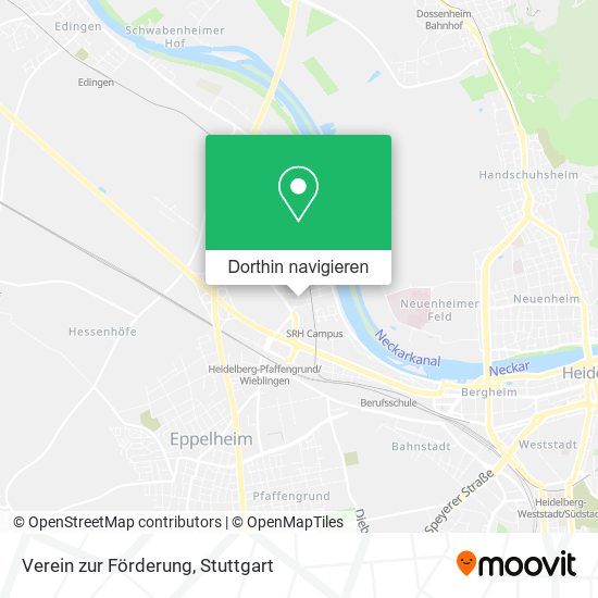Verein zur Förderung Karte