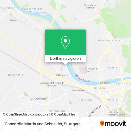 Concordia Martin und Schneider Karte
