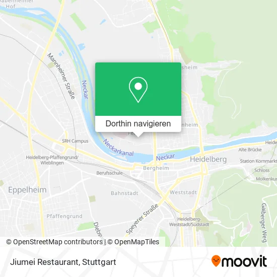 Jiumei Restaurant Karte