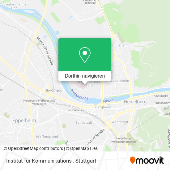 Institut für Kommunikations- Karte
